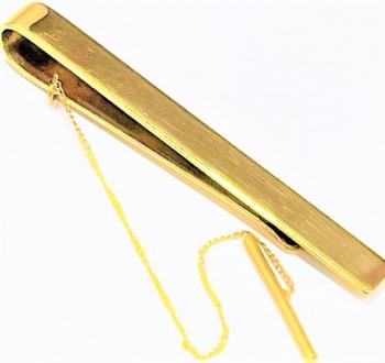 Zlatá spona do kravaty váha 6,76 gramù !